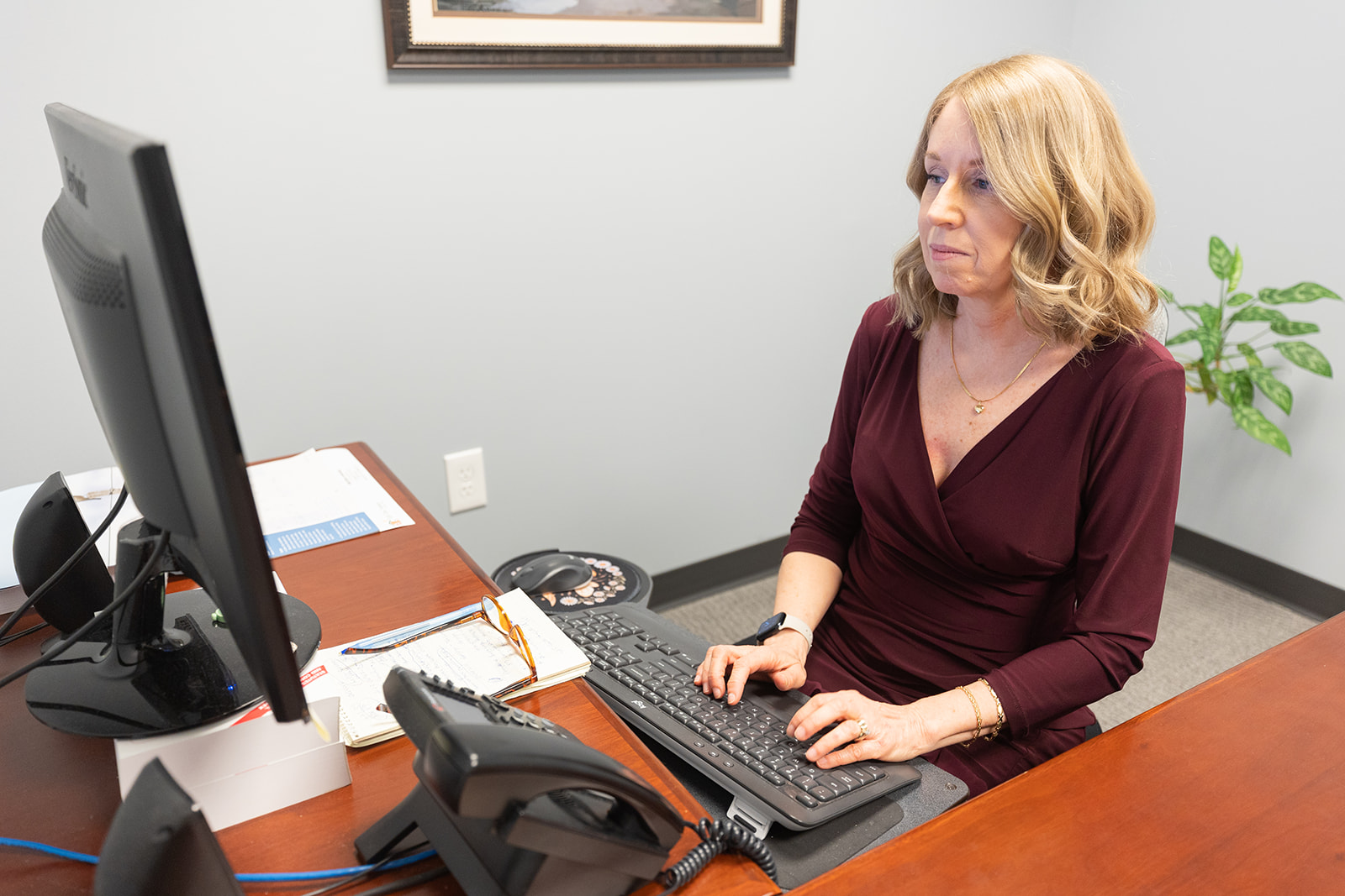 Sarinia Feinman explaining document | Vetrano | Vetrano & Feinman